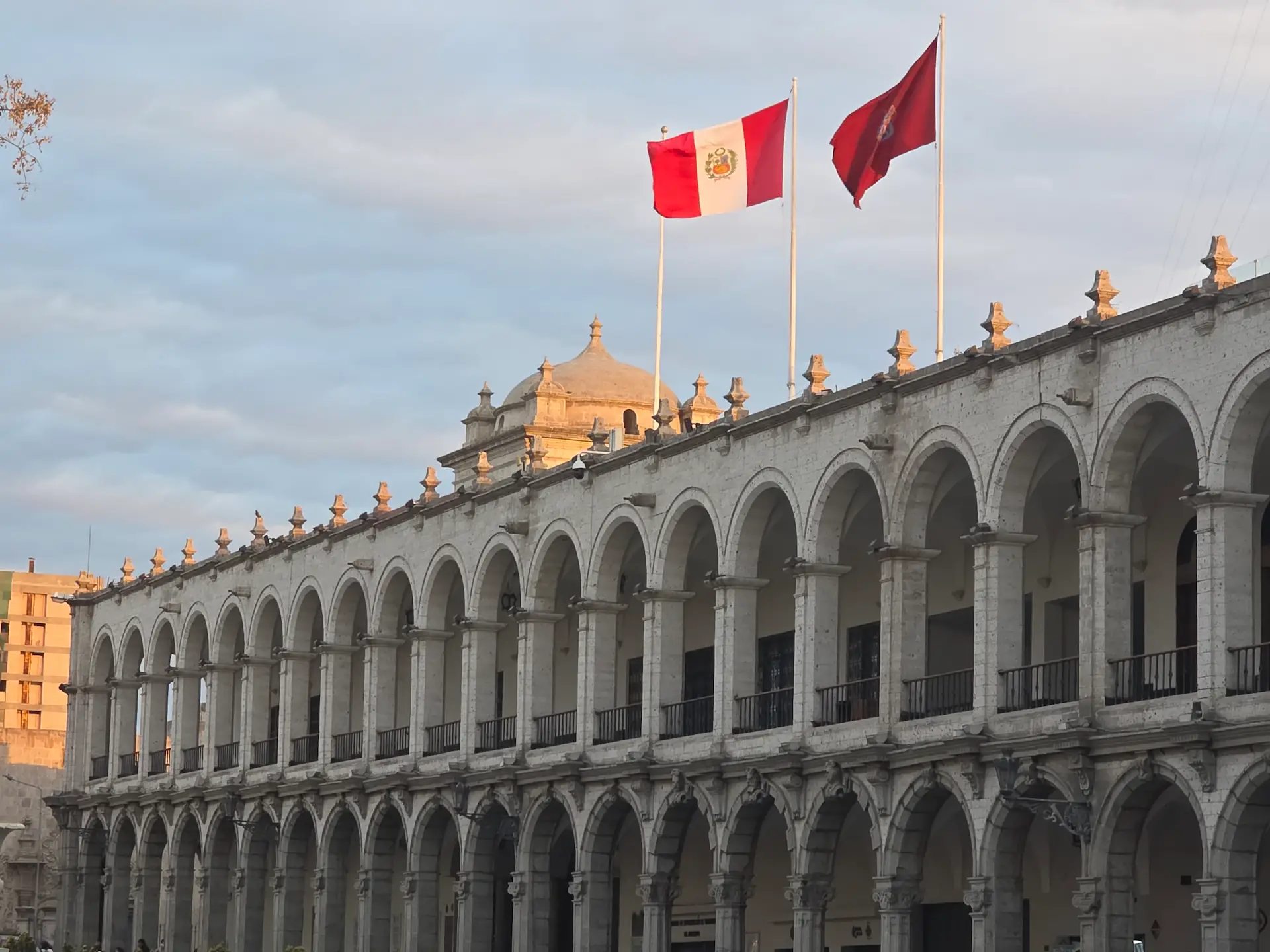 Plaza de armas de Arequipa