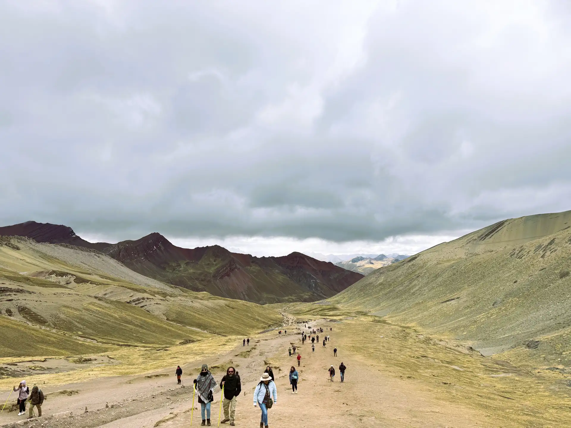 Sendero hacia Vinicunca