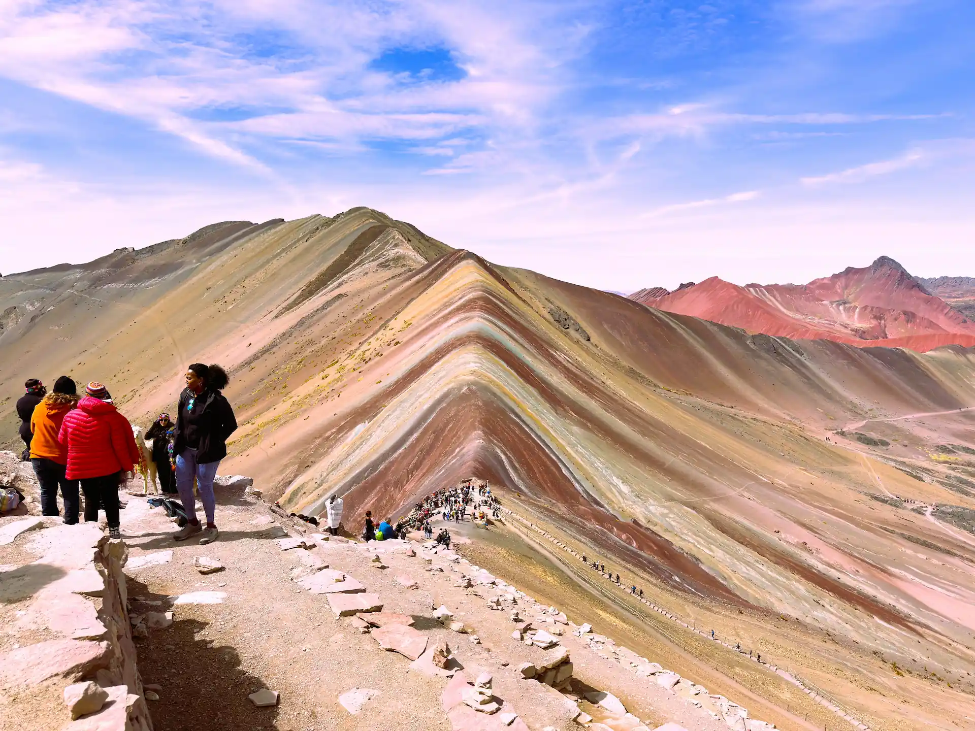 Vista panorámica de la Montaña de 7 Colores