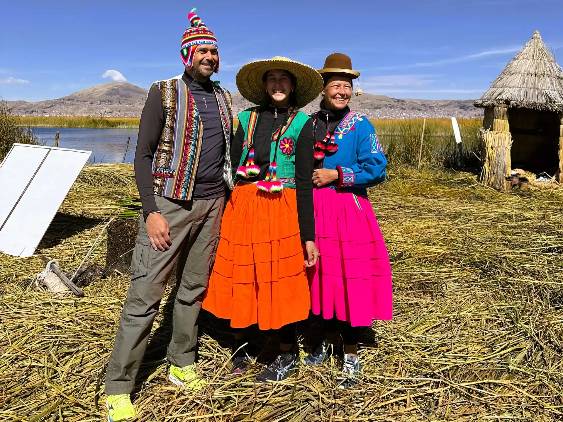 Islas Flotantes de los Uros en el Lago Titicaca